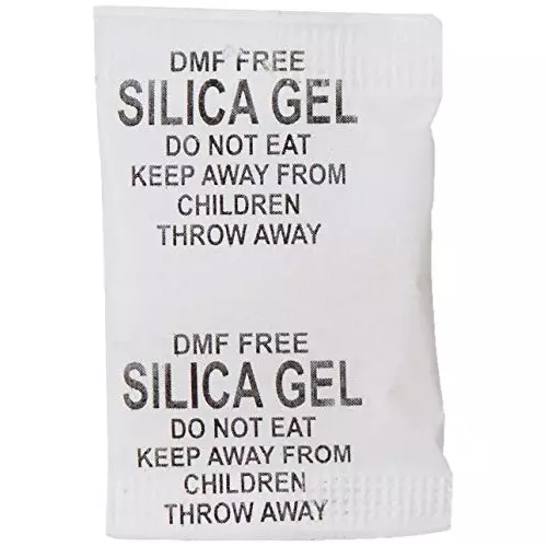 ELYSIAN 5 g Each x 200 Silica Gel Pouch for Absorbing Moisture in Wardrobe, Electronics & More (Pack of 1 Kg)