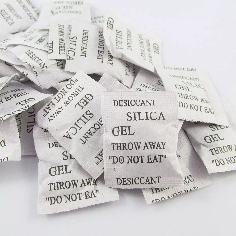 ELYSIAN 10 g Each x 10 Silica Gel Pouch for Absorbing Moisture in Wardrobe, Electronics & More (Pack of 100 g)