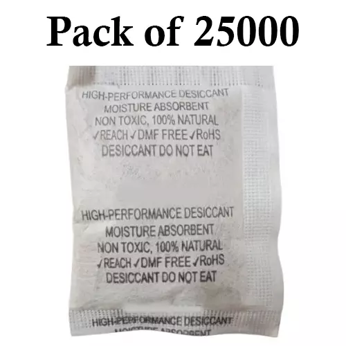 Ecofresh 20 g Dry Clay Desiccant Pouch for Electronics, Leather Goods, Pharmaceuticals & More (Pack of 25000)