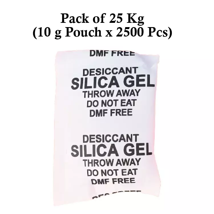 Ecofresh 10 g Silica Gel Granules in Paper Pouch White Color Desiccant for Absorbing Moisture (Pack of 2500 Pcs)