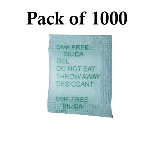 Ecofresh 1 g  Super Gel Desiccant Pouch for Absorbing Moisture in Long Term Storage (Pack of 1000)