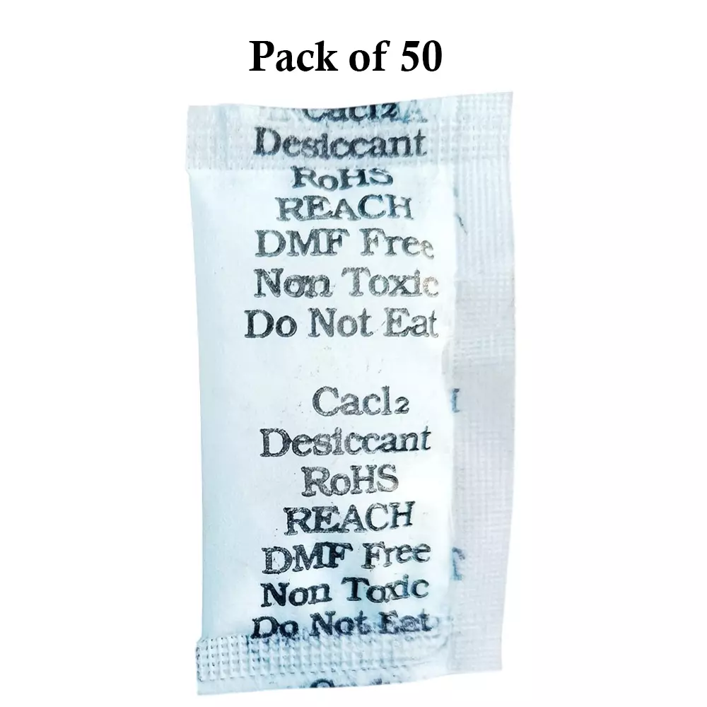 Ecofresh 20 g  Super Gel Desiccant Pouch for Absorbing Moisture in Long Term Storage (Pack of 50)