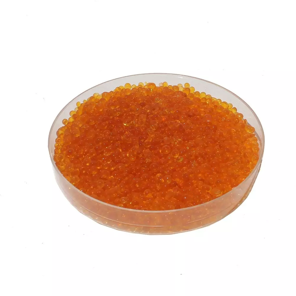 ELYSIAN 250 g Silica Gel Beads Color Indicating Desiccant Size 3-5 mm Orange Color for Absorbing Moisture