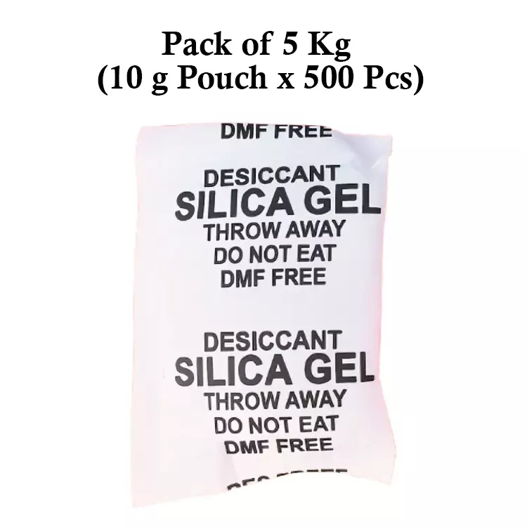 Ecofresh 10 g Silica Gel Granules in Paper Pouch White Color Desiccant for Absorbing Moisture (Pack of 500 Pcs)