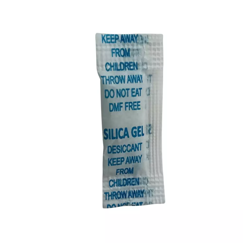 Ecofresh 1 g Silica Gel Beads in Blue Paper Pouch White Color Desiccant for Absorbing Moisture (Pack of 25000 Pcs)