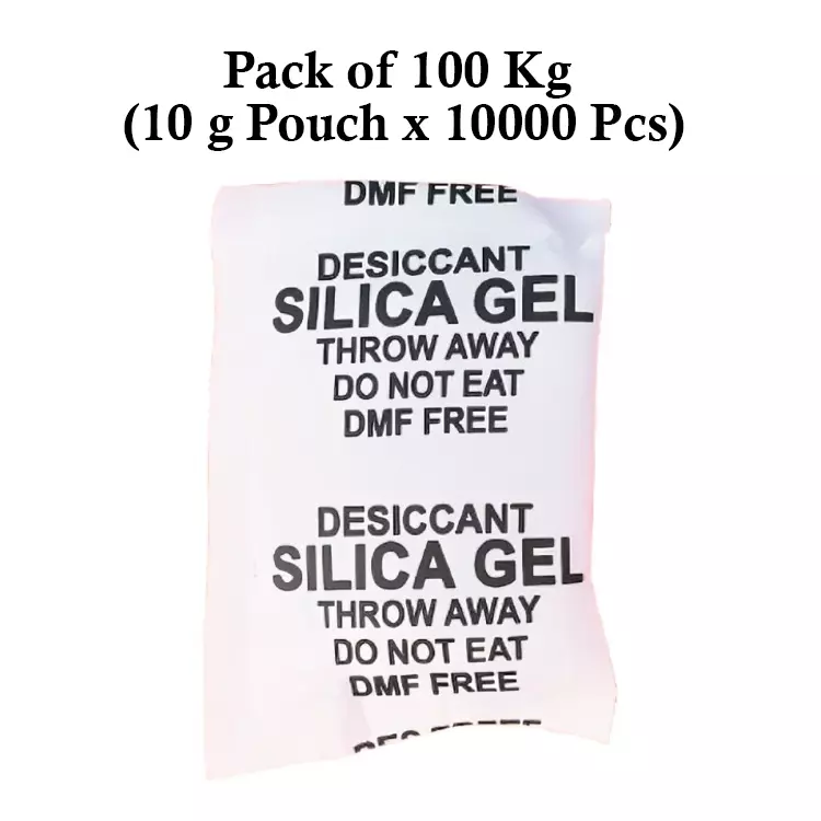 Ecofresh 10 g Silica Gel Granules in Paper Pouch White Color Desiccant for Absorbing Moisture (Pack of 10000 Pcs)