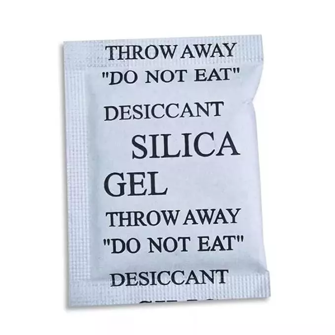 Ecopack 20 g Silica Gel Pouch for Absorbing Moisture Used in Electronics, Food, Documents & More (Pack of 25 Kg)