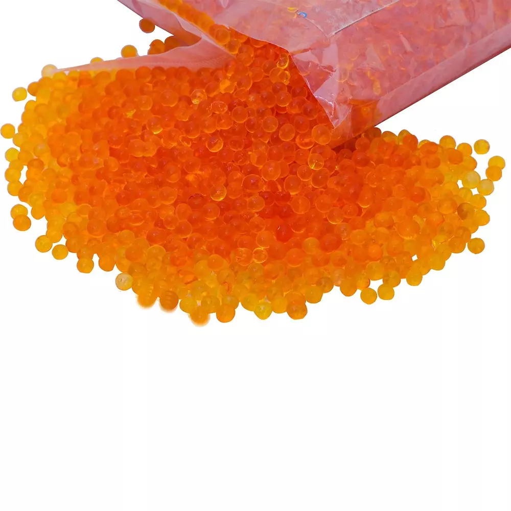 ELYSIAN 250 g Silica Gel Beads Orange Color Indicating Desiccant Size 3-5 mm for Absorbing Moisture