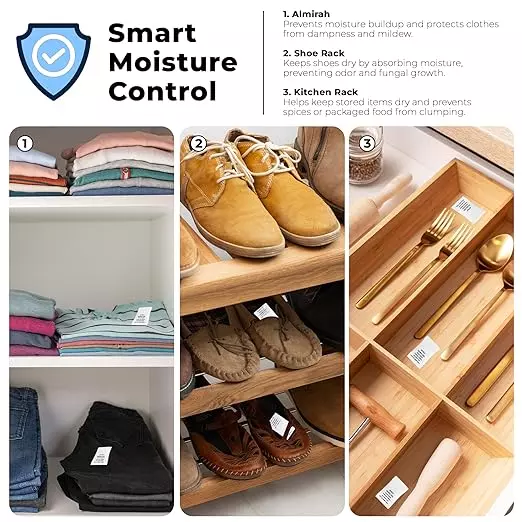 Ecofresh 5 g Silica Gel Granules in Paper Pouch White Color Desiccant for Absorbing Moisture (Pack of 5000 Pcs)