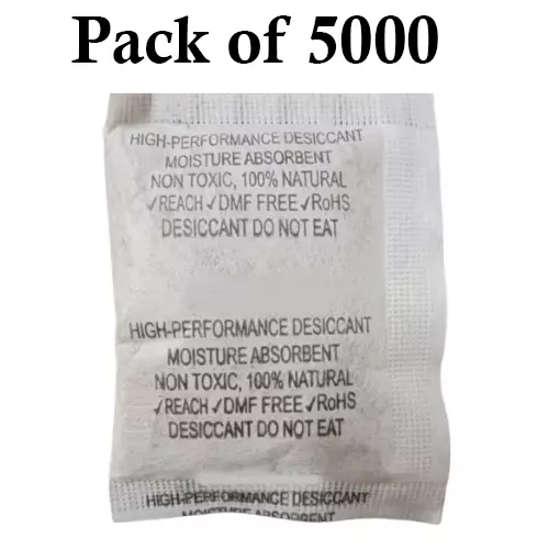 Ecofresh 20 g Dry Clay Desiccant Pouch for Electronics, Leather Goods, Pharmaceuticals & More (Pack of 5000)