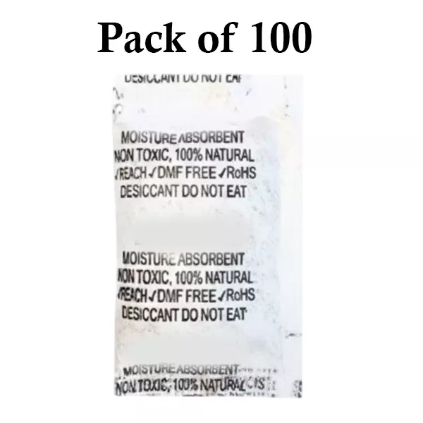 Ecofresh 10 g Rose Fragrance Desiccant Pouch for Textiles and Garments Industry (Pack of 100)