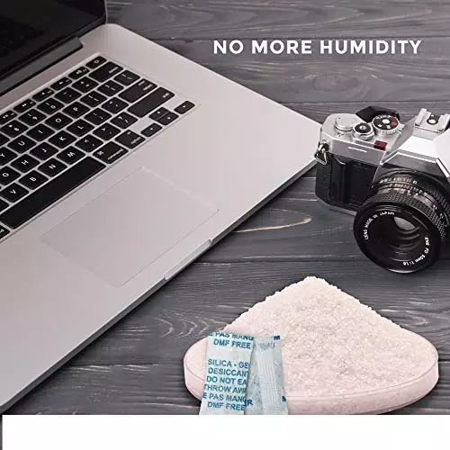 ELYSIAN 20 g Each x 5 Silica Gel Pouch for Absorbing Moisture in Wardrobe, Electronics & More (Pack of 100 g)
