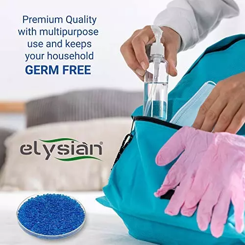 ELYSIAN 250 g Silica Gel Beads Color Indicating Desiccant Size 2-5 mm Blue Color for Absorbing Moisture
