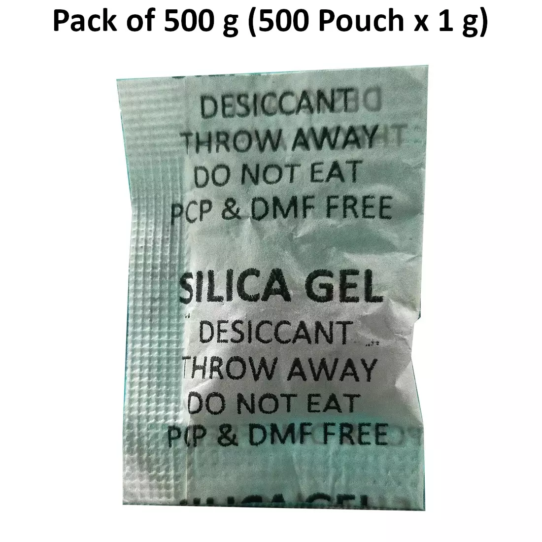 ELYSIAN 1 g Each x 500 Silica Gel Pouch for Absorbing Moisture in Clothes, Jewellery, Expensive Electronics & More (Pack of 500 g)