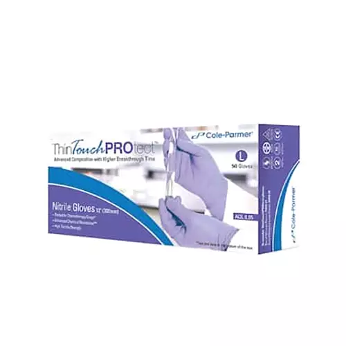 Buy COLEPARMER 16 Inch XLarge Size Blue ThinTouch Pro Nitrile Gloves