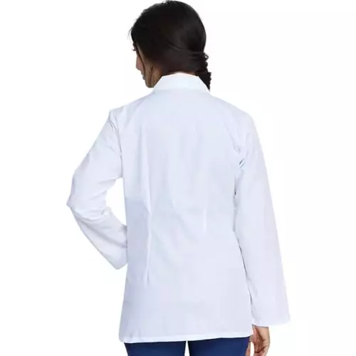 SCHOFIC Lab Coat Full Sleeves Unisex with 3 Pockets White for Students, Doctor and Nurse Size - M (Pack of 2)