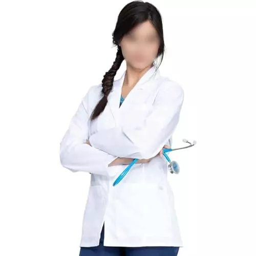 SCHOFIC Lab Coat Full Sleeves Unisex with 3 Pockets White for Students, Doctor and Nurse Size - XL (Pack of 2)
