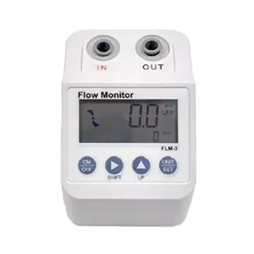 Acutek HM Digital Flow Meter 0.8-8.0 LPM/0.2-2.1 GPM Range, FLM-3
