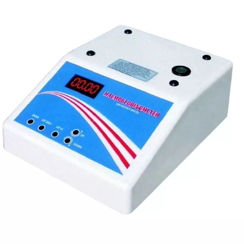 NSAW Digital Haemoglobin Meter with Finger Touch Zero Setting and 1 ml Solution Measurement, NSAW-1771