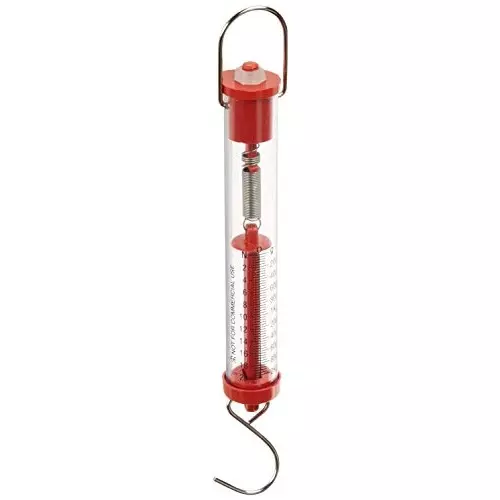 WKM 20 N or 2 Kg Acrylic tube Dynamometer Spring Balance KT72AT