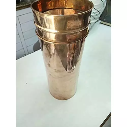 wkm-copper-rain-gauge-with-250-ml-pp-measuring-cylinder-for-laboratories-ktrg
