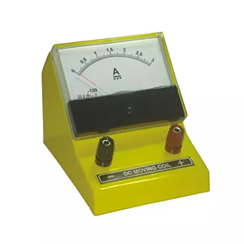 WKM 0 to 3 A ± 2.0% Accuracy Plastic Ammeter for School and College Labs KT27