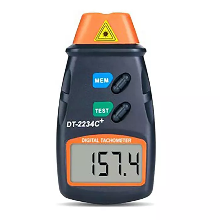 Acutek Laser Tachometer 2.5 to 99,999 RPM, TM-2234C+