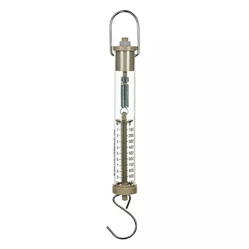 WKM 10 N Acrylic Newton Force Meter Spring Scale Dual Side Labeled for Labs KT27SB