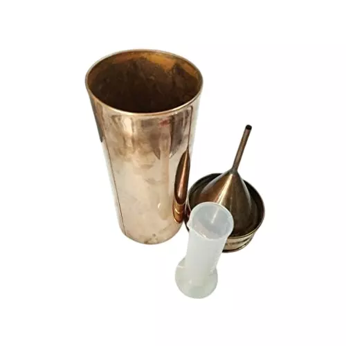 WKM Copper Optical Rain Gauge with Measuring Cylinder KT46RG