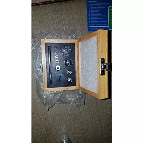 wkm-1-mg-to-100-g-nickel-plated-brass-analytical-weight-kit-in-wooden-box-ktn500