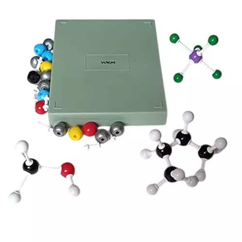 WKM Polystyrene Atomic Model Set Euro Design for Students KTN390