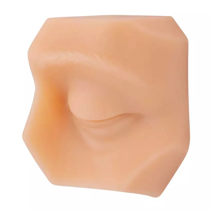 MODELSCART Life Size Eye Suture and Skill Training Pad Silicone Body for Training Medical Students, RX-SST3