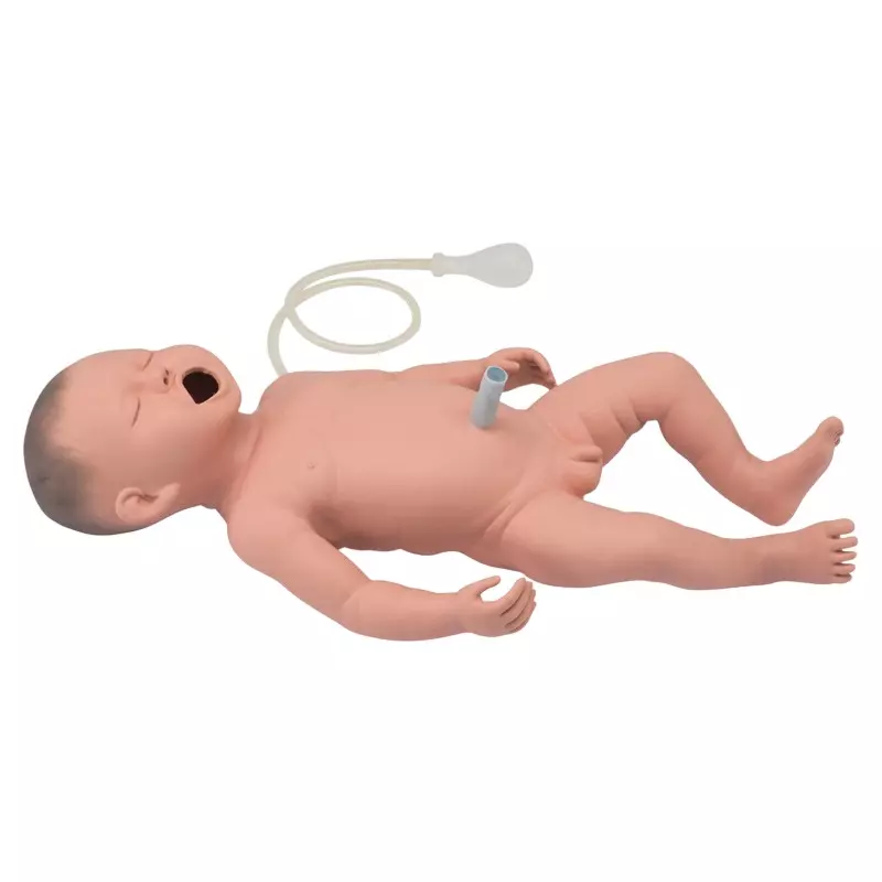 MODELSCART Neonatal Resuscitation Simulator Silicone, Plastic Body for Training Medical Students, RX-JYM