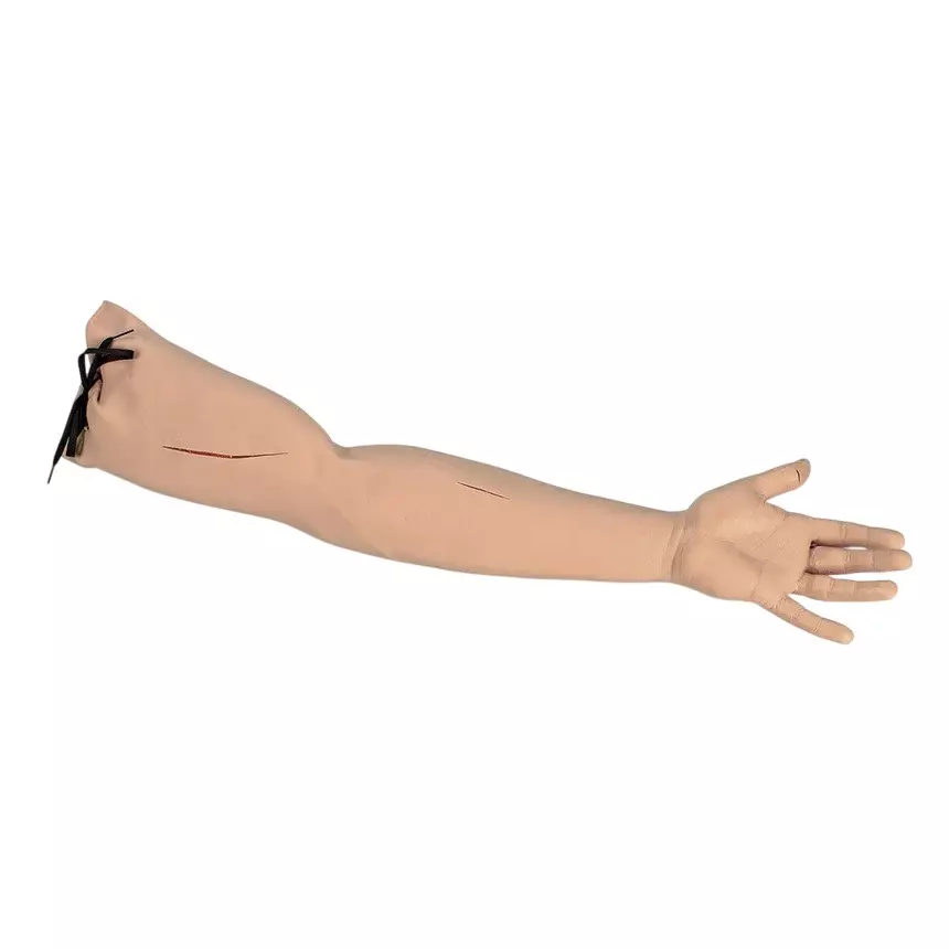 MODELSCART Life Size Advanced Suture Practice Arm Silicone Body for Training Medical Students, RX-LV1