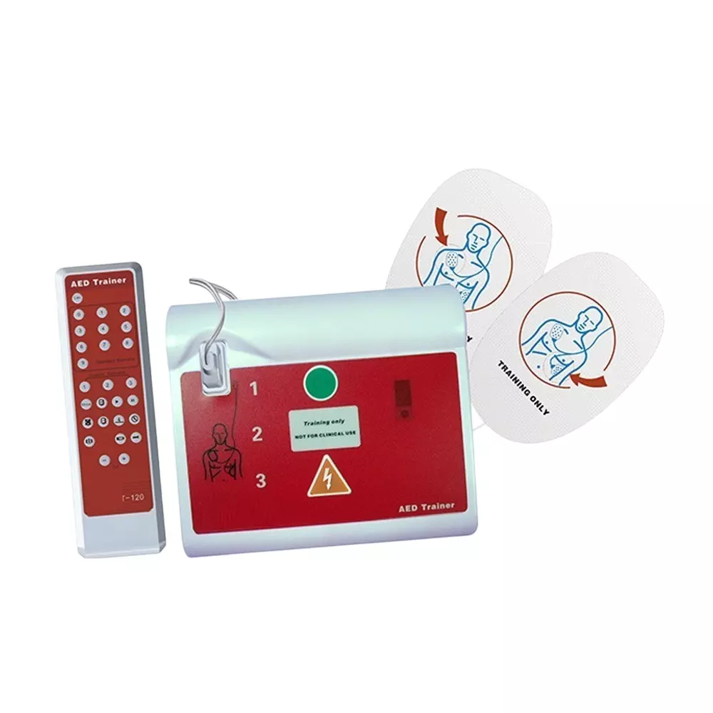 MODELSCART AED Trainer Plastic Body for Training Medical Students, AED-120C