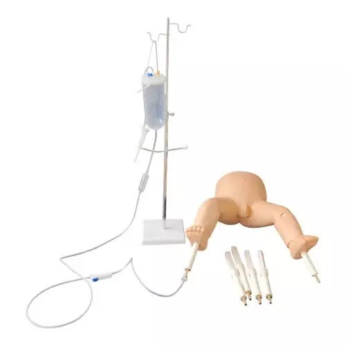 MODELSCART Advanced Infant Bone Marrow Puncture Simulator PVC, Metal Body for Training Medical Students, RX-65B
