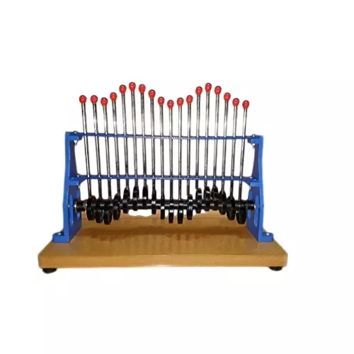 WKM 18 Aluminium Pulley in Wooden Base Wave Motion Apparatus KTN499