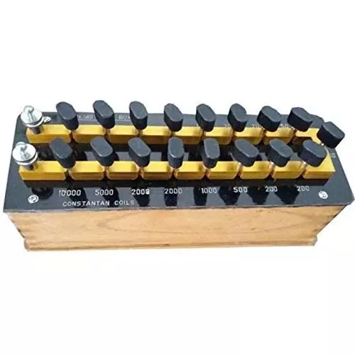 WKM 1 to 10000 Ω Resistant Plug Box for School or College Labs KTN84