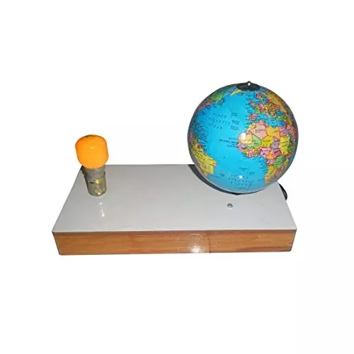 WKM Motorized Wooden Day and Night Model for School Laboratories KT105E