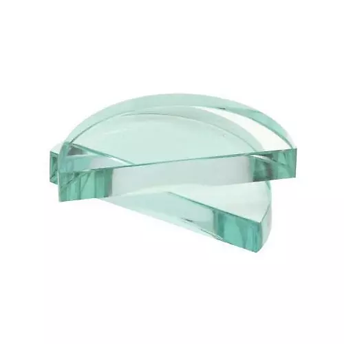 WKM Semi Circular Shape Glass Block for Laboratories KTN173
