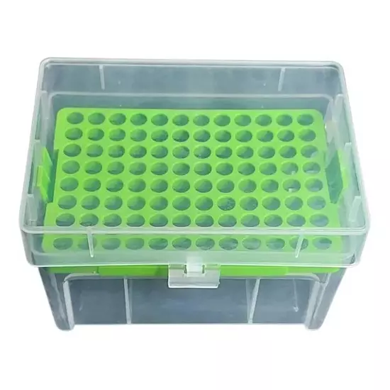 Tarson 200-1000 µl Universal Micro Tip Box 96 Place Clear Polypropylene Body, 524059