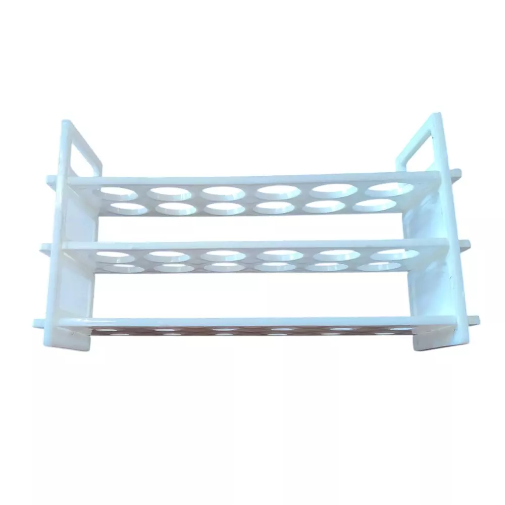 ns-3-tier-tube-rack-polypropylene-body-with-12-holes-of-size-25-mm-for-laboratories