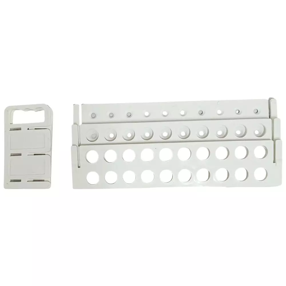 ns-3-tier-tube-rack-polypropylene-body-with-20-holes-of-size-20-mm-for-laboratories