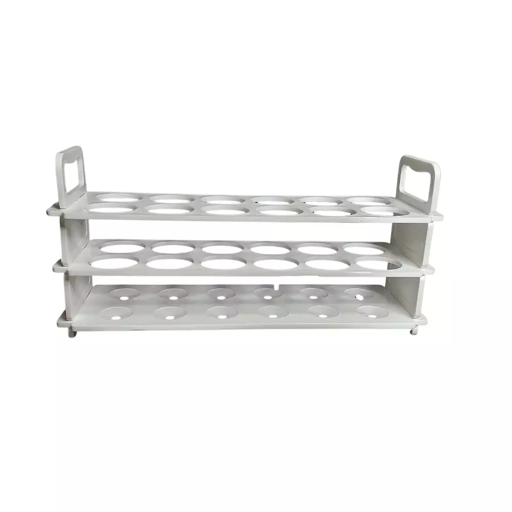 ns-3-tier-tube-rack-polypropylene-body-with-12-holes-of-size-32-mm-for-laboratories