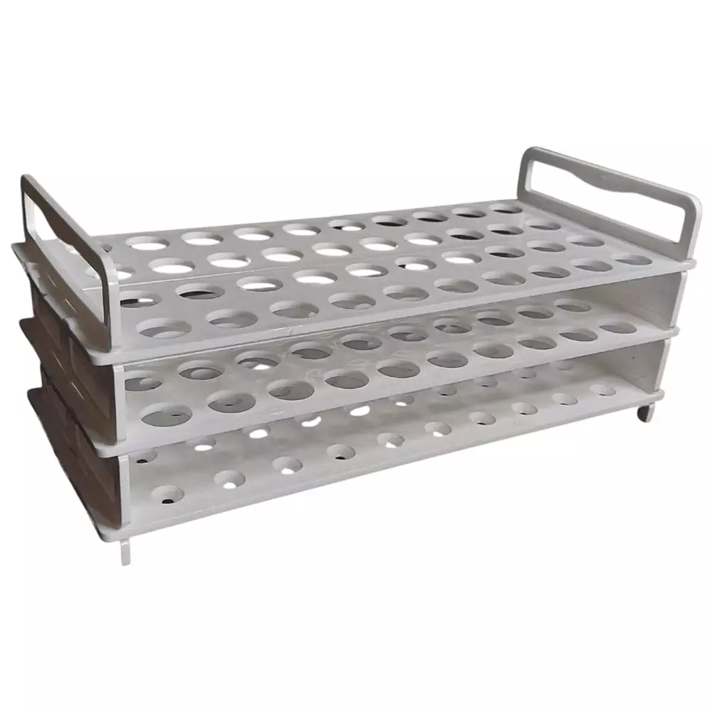 ns-3-tier-tube-rack-polypropylene-body-with-36-holes-of-size-25-mm-for-laboratories
