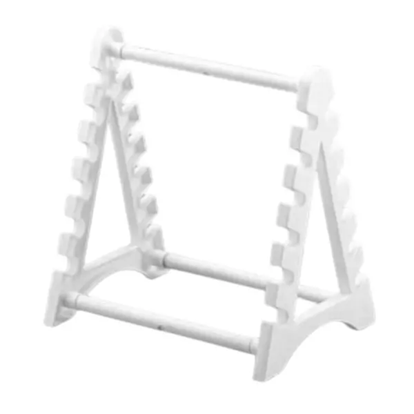 Tarson Horizontal Pipette Rack White Polypropylene and Autoclavable, 162010
