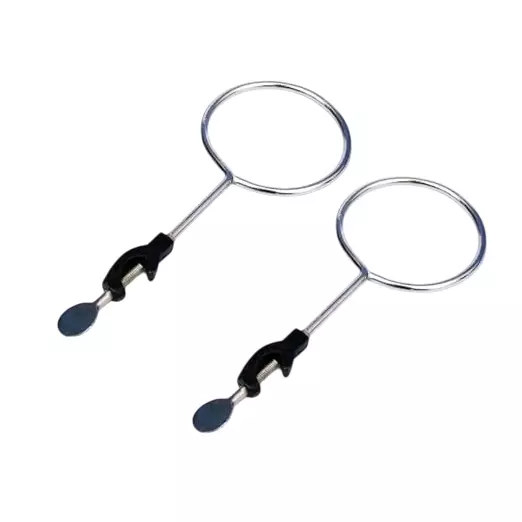 Bysafe Retort Ring With Bosshead, 4 inch (100 mm) Diameter for Holding All Types of Separator Funnel, OM102-4 (Pack of 2)