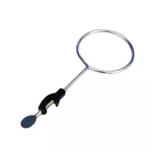 Bysafe Retort Ring With Bosshead, 4 inch (100 mm) Diameter for Holding All Types of Separator Funnel, OM102-4 (Pack of 2)