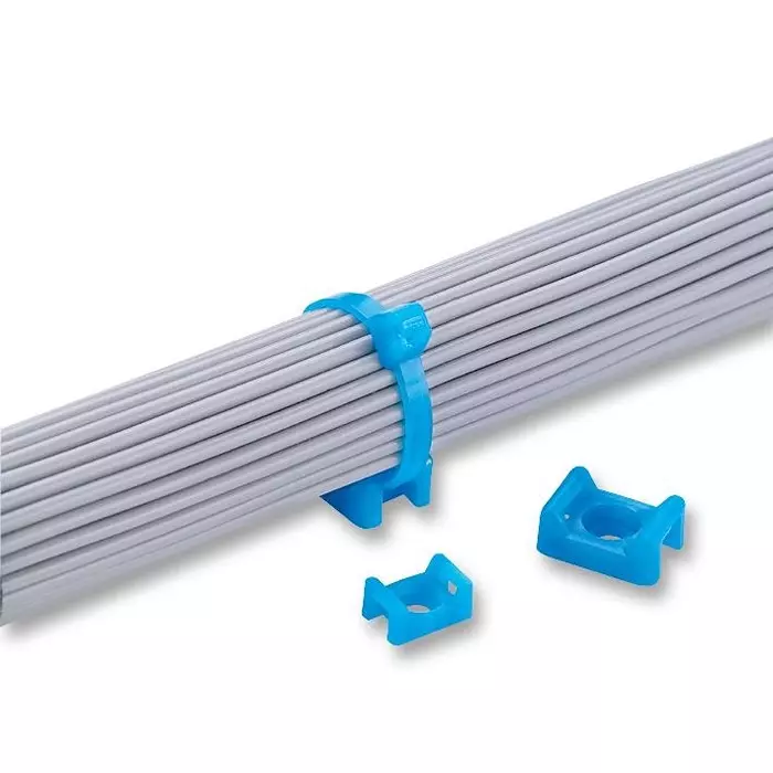 PANDUIT Tie Holders & Mountings TIE MOUNT, ETFE, 16X10.8MM, PK100, TM2S8-C76 (Pack of 100)