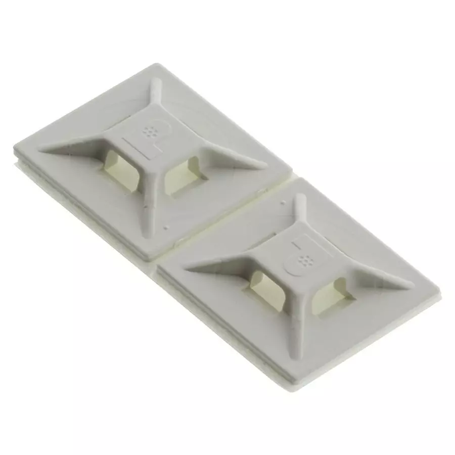 PANDUIT Tie Holders & Mountings MOUNT, ADHESIVE, ACRYLIC, PK100, ABMM-AT-C (Pack of 100)